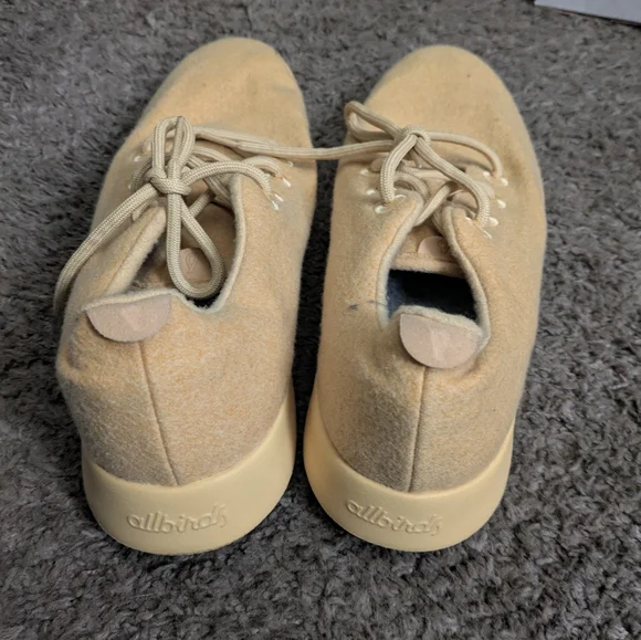 Allbirds Woolrunners Yellow Men size 13 Merino Wool 082025 - Picture 7 of 9